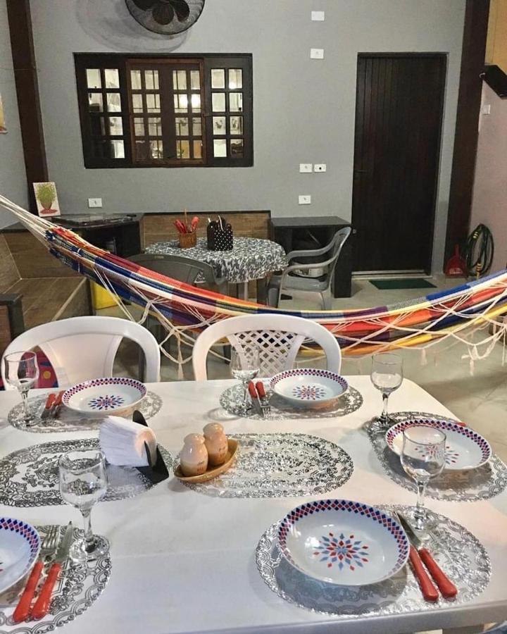 Paz E Mar Beach House - Area Gourmet Completa 卡拉瓜塔图巴 外观 照片