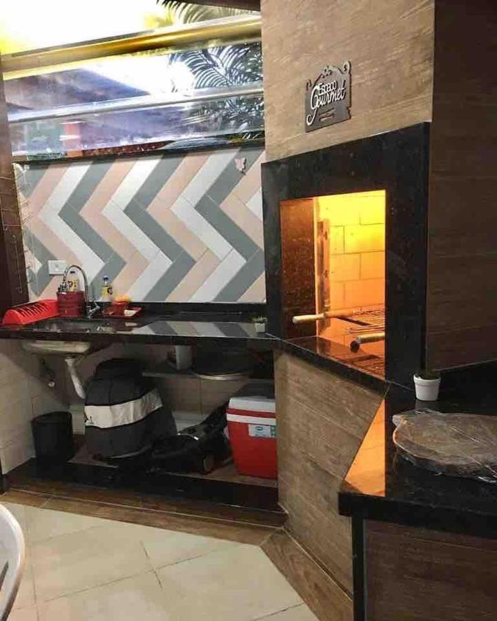 Paz E Mar Beach House - Area Gourmet Completa 卡拉瓜塔图巴 外观 照片